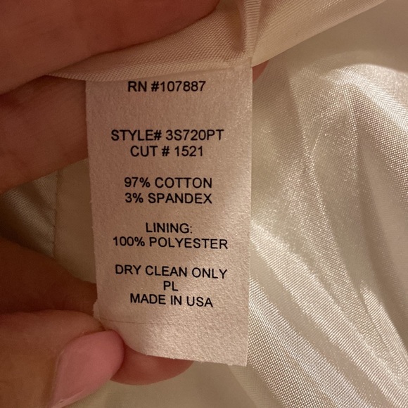 3 Sisters Black/Cream/Magenta Jacket with Floral Pattern and Shapes sz. PL - Picture 7 of 7